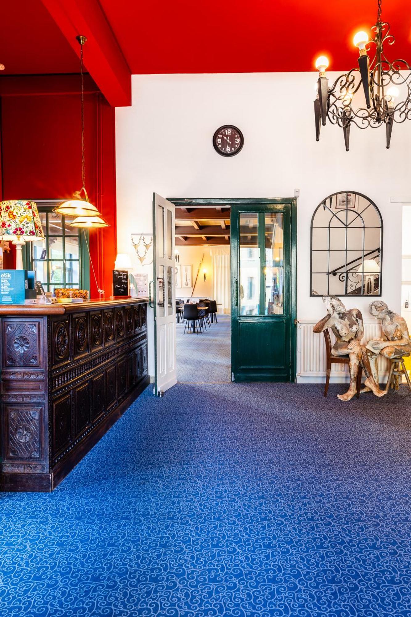 Hotel Restaurant Du Chateau Josselin Exteriér fotografie